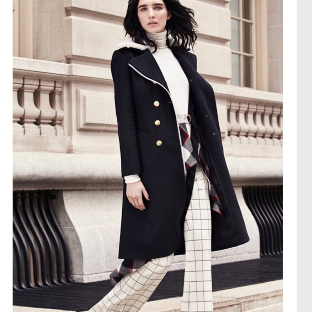 Rag & Bone Sullivan Navy coat